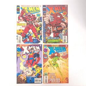4 X-Men Adventures Vol 3 Marvel Comics 1995 Phoenix Saga Juggernaut Season III